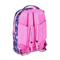 Sj Gang Fluffy Pink Girl Zaino 34 Litri con Trolley Jack-8wd - zaini trolley