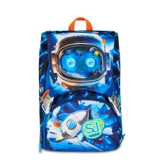 Sj Gang Space Led Boy Zaino Sdoppiabile Big 24 Litri - zaini scuola