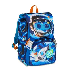Sj Gang Space Led Boy Zaino Sdoppiabile Big 24 Litri - zaini scuola