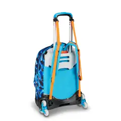 Zaino 34 Litri con Trolley Jack-8wd Sj Gang Space Led Boy - zaini trolley