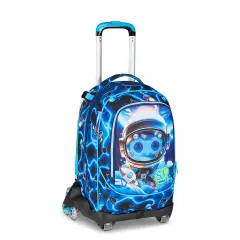 Zaino 34 Litri con Trolley Jack-8wd Sj Gang Space Led Boy - zaini trolley
