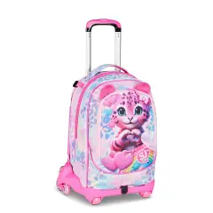 Sj Gang Heart Buddy Girl Zaino 34 Litri con Trolley Jack-8wd - zaini trolley