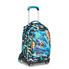 Sj Gang Metal Dragon Boy Zaino 34 Litri con Trolley Jack-8wd - zaini trolley