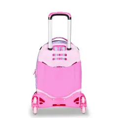 Sj Gang Glow Led Unicorn Girl Zaino 34 Litri con Trolley Jack-8wd - zaini trolley