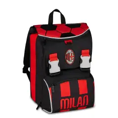 Milan Est.1899 Zaino Estensibile 24 Litri Sdoppiabile Big - zaini scuola