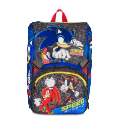 Sonic The Hedgehog Speed Zaino Scuola Sdoppiabile Big 24 Litri - zaini scuola
