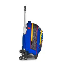 Sonic The Hedgehog Speed Zaino 33 Litri con Trolley Jack-3wd+ - zaini trolley