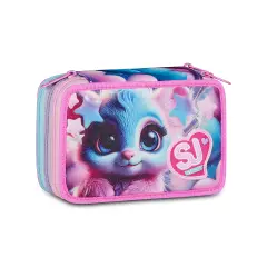 Astuccio 3 Zip Sj Gang Magical Fantasy Girl 45 Pezzi - astucci colori