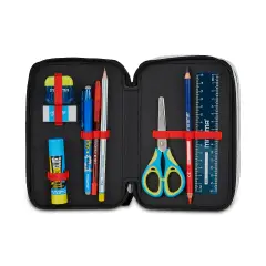 Astuccio 3 Zip Milan Est.1899 Completo 45 Pezzi - astucci colori