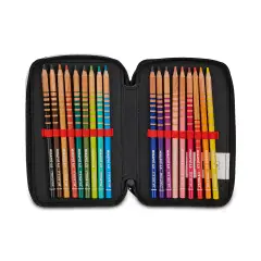 Astuccio 3 Zip Milan Est.1899 Completo 45 Pezzi - astucci colori