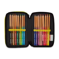 Roma Lupetto School Astuccio 3 Zip - astucci colori