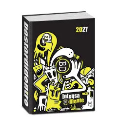 Bastardidentro Diario Standard 16 Mesi Superspecial Fluo Agenda Intensam - diari
