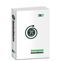Bastardidentro Diario Pocket 16 Mesi Classic Agenda Intensamente - diari