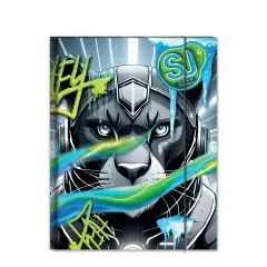 Sj Gang Animali Boy Cartellina con Elastico Ds01 - Archiviazione