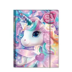 Sj Gang Animali Girl Cartellina con Elastico Ds01 - Archiviazione