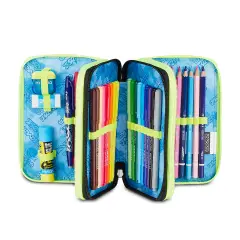 Shadows Of Color Astuccio 3 Zip Lime Punch - astucci colori