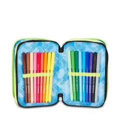 Shadows Of Color Astuccio 3 Zip Lime Punch - astucci colori