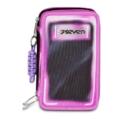 Shadows Of Color Astuccio 3 Zip Light Purple - astucci colori