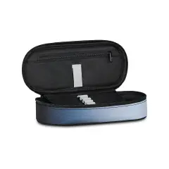 Portapenne Seven Shade Tech Pencil Bag Round Plus Grs Grey - bauletti tombolini bustine