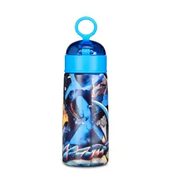 Sj Gang Borraccia con Cannuccia 460 ml Inox 304 Animali Variante 507 - borracce