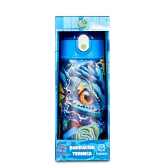 Sj Gang Borraccia con Cannuccia 460 ml Inox 304 Animali Variante 507 - borracce