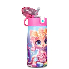 Sj Gang Borraccia con Cannuccia 460 ml Animali Variante 226 - borracce