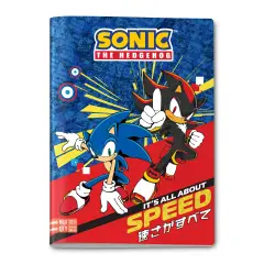 Sonic The Hedgehog Quaderno A4 Maxi 96/100 Rigatura 10m - Cancelleria varia