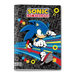 Sonic The Hedgehog Quaderno A4 Maxi 96/100 Rigatura a - Cancelleria varia