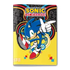Sonic The Hedgehog Quaderno A4 Maxi 96/100 Rigatura a - Cancelleria varia