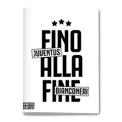 Juventus Quaderno A4 Maxi 96/100 Rigatura 10M - Cancelleria varia