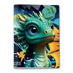 Sj Gang Animali Boy Quaderno A4 Maxi 96/100 Rigatura 10m - Cancelleria varia
