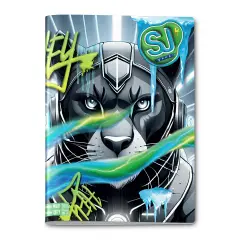 Sj Gang Animali Boy Quaderno A4 Maxi 96/100 Rigatura 10m - Cancelleria varia