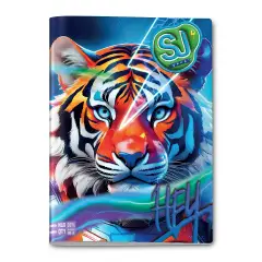 Sj Gang Animali Boy Quaderno A4 Maxi 96/100 Rigatura 10m - Cancelleria varia
