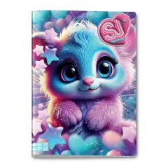 Sj Gang Animali Girl Quaderno A4 Maxi 96/100 Rigatura A - Cancelleria varia