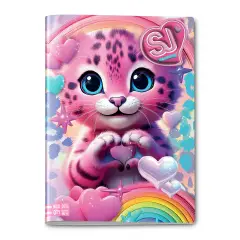 Sj Gang Animali Girl Quaderno A4 Maxi 96/100 Rigatura C - Cancelleria varia