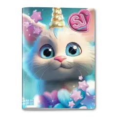 Sj Gang Animali Girl Quaderno A4 Maxi 96/100 Rigatura C - Cancelleria varia