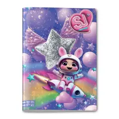 Sj Gang Wondrous Girl Quaderno A4 Maxi 96/100 Rigatura 10m - Cancelleria varia