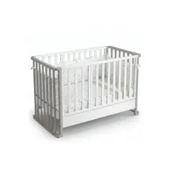 Letto Infinito Evolutivo 6in1 Bianco-Tortosa con Tessile Land - collezioni