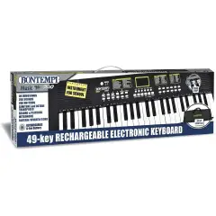 Bontempi Tastiera Musicale Didattica 49 Tasti con USB, 66x19x5 cm - musicali