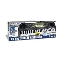 Tastiera Bontempi 49 Tasti Con Presa USB - Cm 52x18x5 - musicali