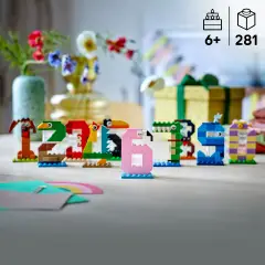 LEGO 40807 Numeri Compleanno Animali Educativi - lego