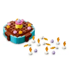 LEGO 40815 Torta Compleanno Costruibile con Candeline - lego