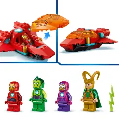 Lego 4plus Kids Gloves 2026 Loki Vs. Team Iron Man 11211 - lego