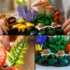 LEGO Botanicals Funghi del Bosco 11505 per Adulti - lego