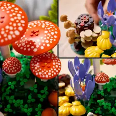 LEGO Botanicals Funghi del Bosco 11505 per Adulti - lego