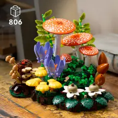 LEGO Botanicals Funghi del Bosco 11505 per Adulti - lego