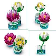 LEGO Botanicals Ninfee 11511 Fiori Artificiali in Vaso - lego