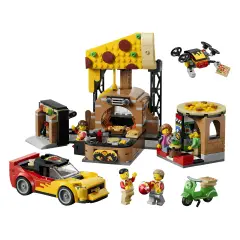 Lego City Centro di Consegna Pizze con Veicoli 60496 - lego