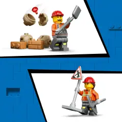Lego City Scavatrice da Cantiere Gialla 60480 - lego