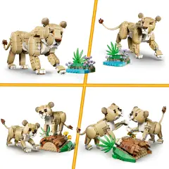 LEGO Creator 3 in 1 Animali Selvatici: Leone Maestoso 31386 - lego